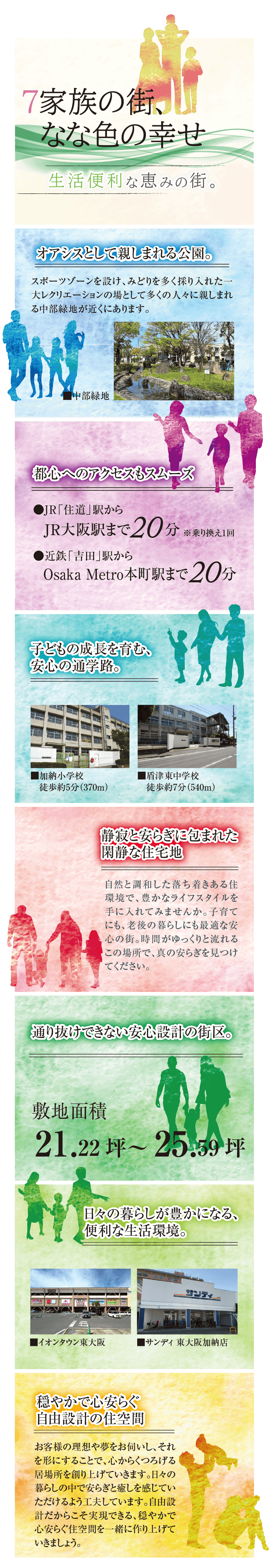 7家族の街、なな色の幸せ