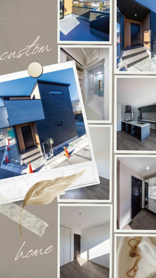 【施工実例紹介】

ときめくテーマ、画一的でないデザイン、
生活の拠点としての住みやすさ。
贅沢に叶える「エトワールヴィルシリーズ」
その一部をご紹介いたします。

ーーーーーーーーーーーーーーーーーーーーー

重厚感のある黒い外壁に木目の縦格子が
美しく映える外観。
直線を基調とした都会的なフォルムに、
深い軒天の木目が柔らかな表情を添えています。

玄関ドアを開ければ、
木の温もりと質感豊かなタイルが
調和するホールが広がり、
外観から続くモダンな世界観が
住む人を優しく包み込みます。

住まいの中心であるLDKは、
スタイリッシュな黒のキッチンと
木目の天井が響き合う、伸びやかな空間です。

脱衣・洗面エリアには、
物干しバーを備えたランドリースペースを確保。
ワイドな洗面台から、
洗う・干す・整えるがスムーズに
完結する機能的な動線を実現しています。

ーーーーーーーーーーーーーーーーーーーー

エトワールヴィルでは
個性豊かなこだわりの住宅を提供しています。

▲▽▲▽▲▽▲▽▲▽▲▽▲▽▲▽▲▽▲▽▲

#エトワールヴィル
#etoileville
#LDK
#東大阪
#新築
新築住宅
新築一戸建
モデルハウス
内覧会
建替え
注文住宅
マイホーム
戸建て
住まい
施工実例